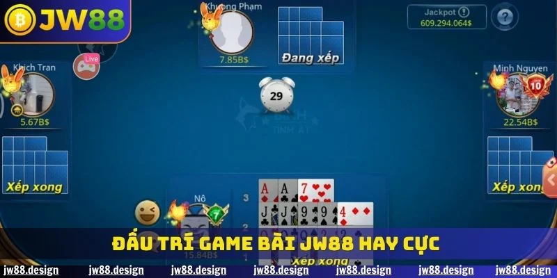 Đấu trí game bài JW88 hay cực