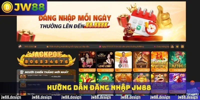 Hướng Dẫn Đăng Nhập JW88